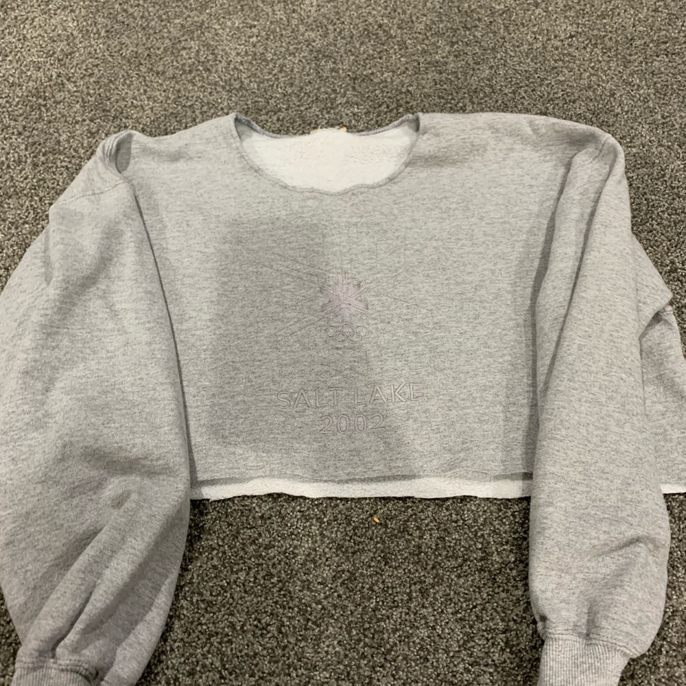 Vintage Salt Lake City cropped sweatshirt